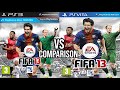FIFA 13 PS3 Vs PS Vita