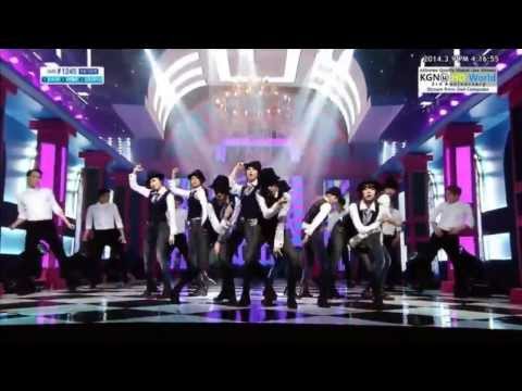 140309 Girls' Generation (소녀시대) - Mr.Mr. @ Inkigayo Comeback Stage