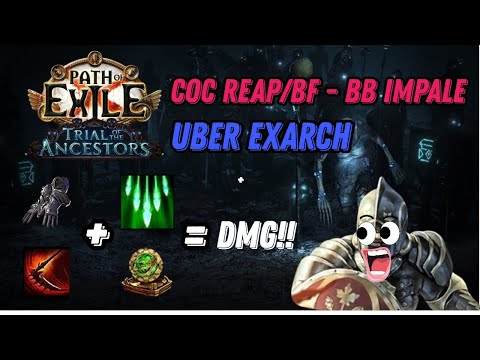 POE 3.22 | CoC Reap/BladeFall-BladeBlast Impale Champion - Uber Exarch
