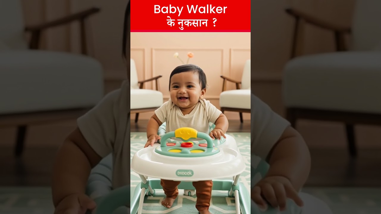 🍼 Baby Walker खतरनाक क्यों है? | Baby Walker | Dr. Somesh Virmani