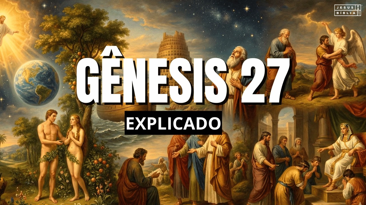 Gênesis 27 Estudo: ISAQUE ABENÇOA JACÓ (Bíblia Explicada)