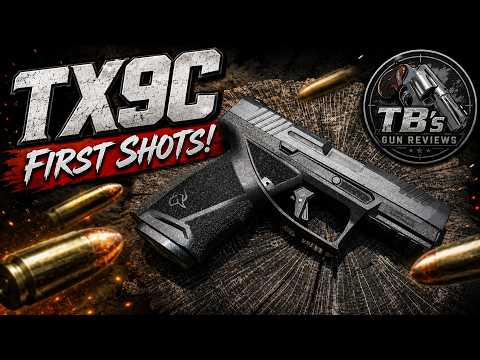 Taurus TX9C First Shots!
