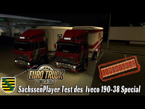 🟢 ETS2  1.43 Iveco 190-38  SPECIAL im Test mit SachsenPlayer & Christian  für Euch auf Achse #64