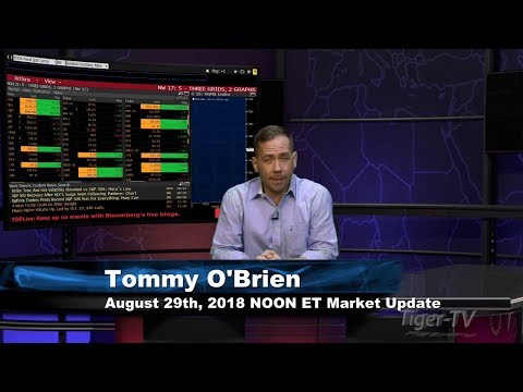 August 29th 1PM ET Market Update with Tommy O'Brien on TFNN