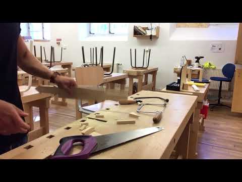 Såga ut handtag raka kanter