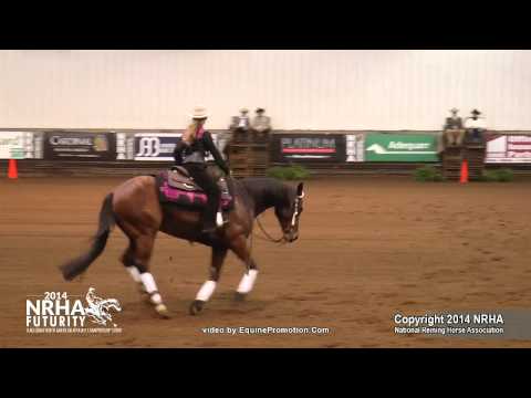 A Bueno Chic ridden by Savannah Grace Ostner - 2014 NRHA Futurity (Youth 14-18)