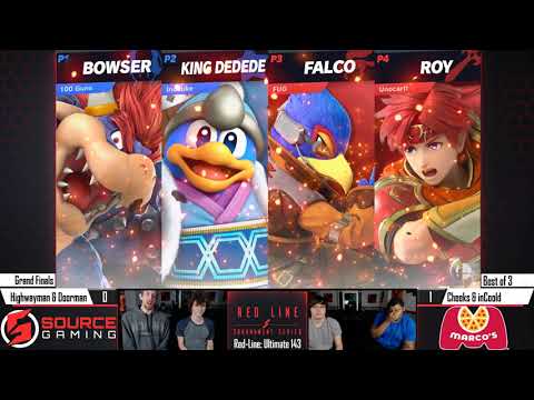 Red Line Ultimate 143 - Doubles Grands - TheHighwayman & Doorman vs Cheeks & inCoold