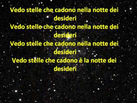 La notte dei desideri - Lorenzo Jovanotti Cherubini (con testo)