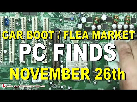 Learn Electronics Repair 6 CAR BOOTY 22 MARCH 2021