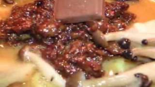 王様のブランチで紹介！チョコレートラーメン＠麺屋武蔵武骨 Chocolate ramen