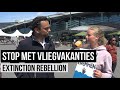 EXTINCTION REBELLION DEMONSTREERT TEGEN SCHIPHOL!