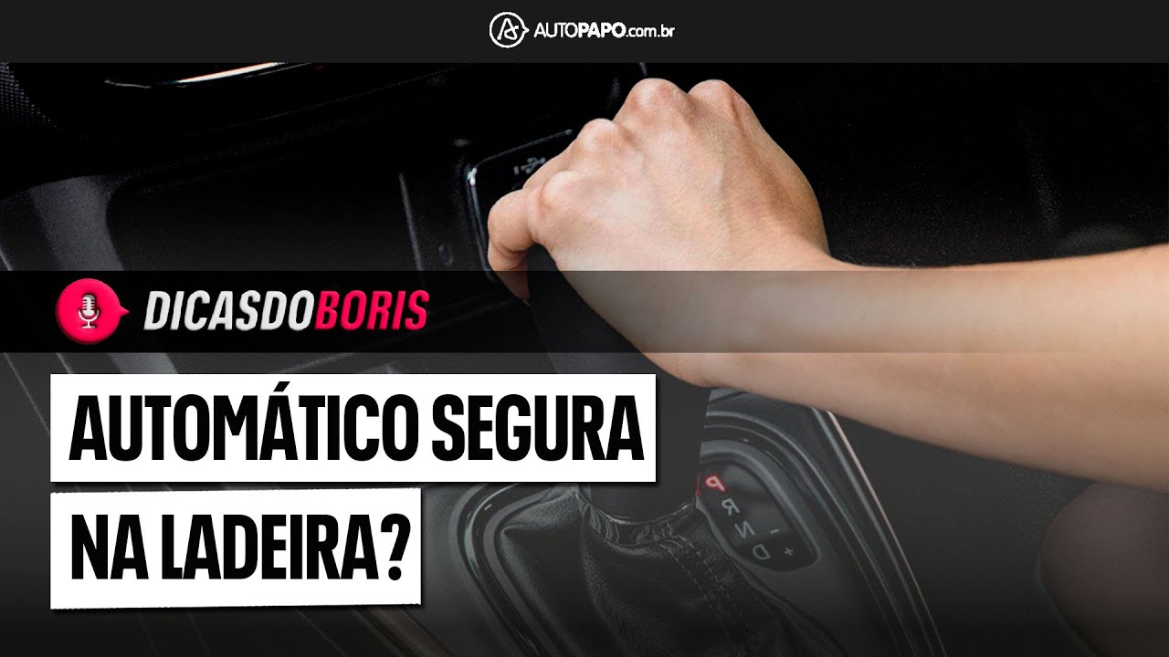 ASSIM COMO CARROS MANUAIS, TAMBÉM DÁ PARA USAR FREIO MOTOR NO AUTOMÁTICO
