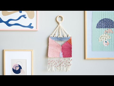 Arte de parede tecida – DIY por Søstrene Grene