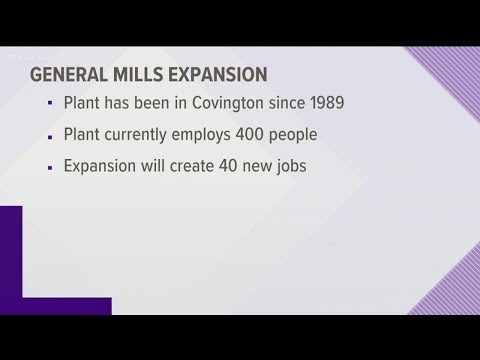 General Mills expanding production at Covington plant
