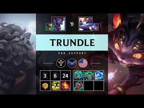 Trundle Support vs Yuumi - NA Diamond Patch 25.17