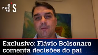 Flávio Bolsonaro: ‘Moraes é capaz de prender meu pai, ele é maluco’