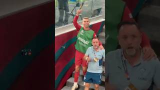 Download lagu Ronaldo after being subbed off and at full-time ❤️ mp3
