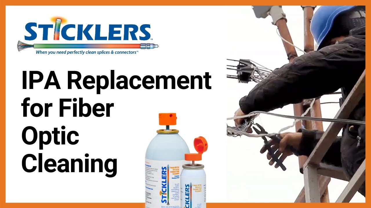 IPA Replacement for Fiber Optic Cleaning