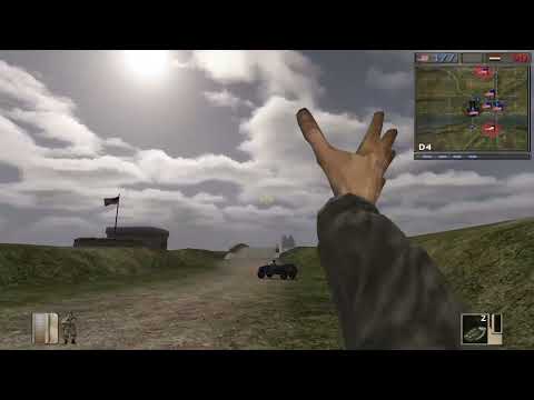 Battlefield 1942 : Desert Combat 0.7 - Operation Market Garden gameplay