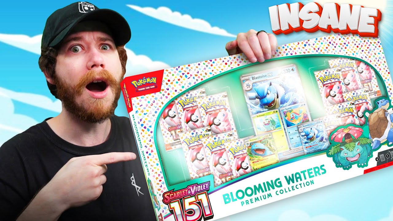 Pokemon 151 Blooming Waters  Boxes Are INSANE!