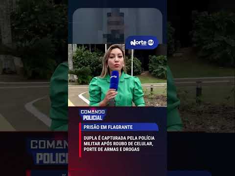 Ação rápida da polícia resulta na captura de criminosos armados após roubo em município do interior!