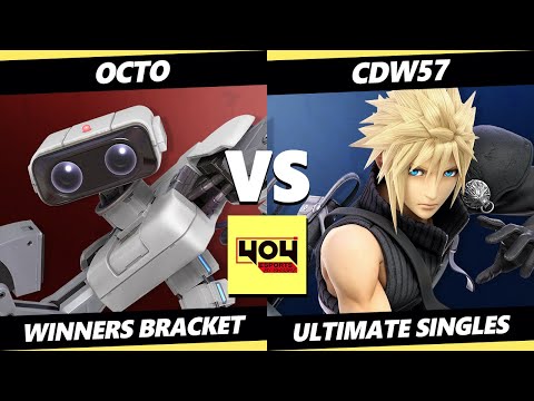 4o4 Weekly 54 - Octo (ROB) Vs. CDW57 (Cloud) Smash Ultimate - SSBU