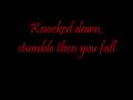 Knocked Down ** Pennywise ** LYRICS !!