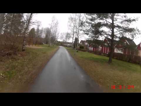 Örebro AIK Halvmaraton 2015 - 21,1 km (Löparperspektiv, kort)