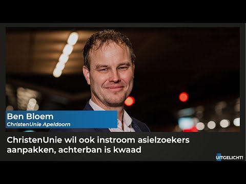 Uitgelicht! 25 november 2022 - Ben Bloem (CU) over de opmerkingen van Segers over asielinstroom