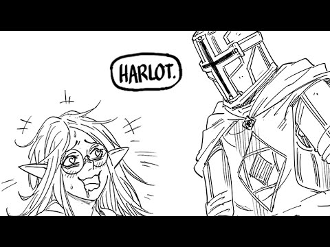 Paladin Host Club | comic by baalbuddy