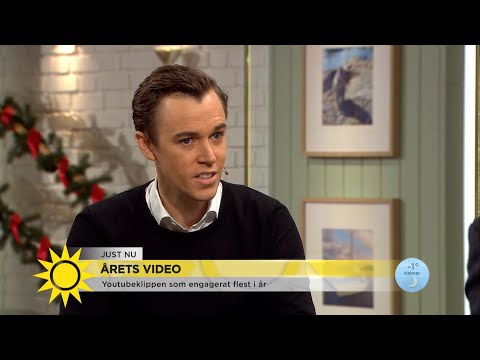 Här är årets med tittade videos på nätet – vinnaren en femåring - Nyhetsmorgon (TV4)
