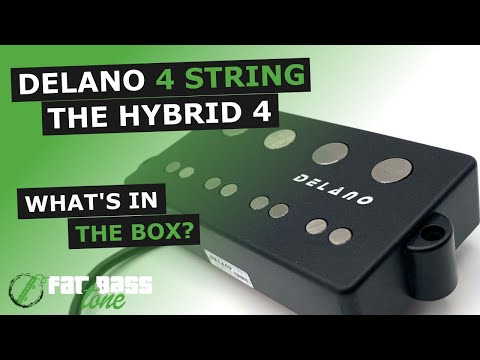 Delano The Hybrid 4 MusicMan® Bass Pickup: What’s In The Box (A Close-Up Look)