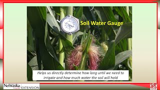 Part 1 How to Schedule Irrigations with Soil Water Data: Irrigation Scheduling Basics