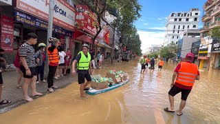 Update on Thai Nguyen flood and how to proactively share electricity to the whole neighborhood du...