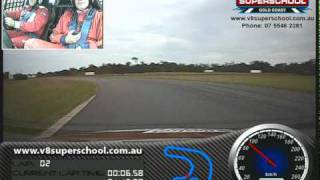 preview picture of video 'V8 Superschool Marks Rookie Race Driver Course'