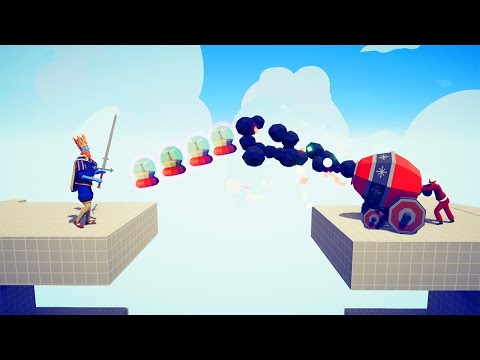 SNOW CANNON vs EVERY UNIT | Totally Accurate Battle Simulator TABS