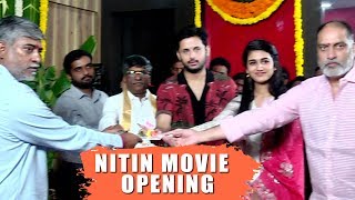 Hero Nithin New Movie Launch | ChandrababuSekhar Yeleti | Priya Varrier