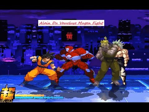 Mugen : Goku (Universe Survival) Vs Rare Akuma, Nigthmare Broly & Meep MvC (Request)