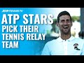Who Would Make The 4x100m Relay Team? ? ATP Tennis Meets The Olympics