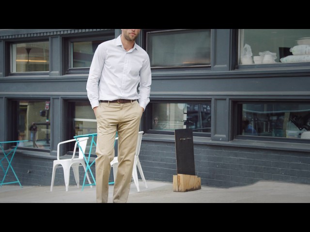 Vídeo relacionado con Dockers Herren SIGNATURE KHAKI STRAIGHT FIT PANTS PANTS, NAVY, 36W / 30L