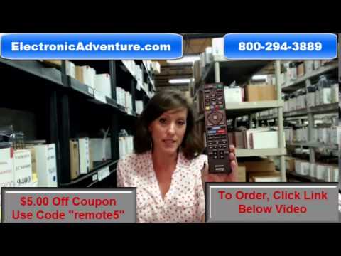 Original Sony RM-ADP117 Coupon $5 Off Blu Ray-DVD Player Remote Control (RMADP117)(149278011)