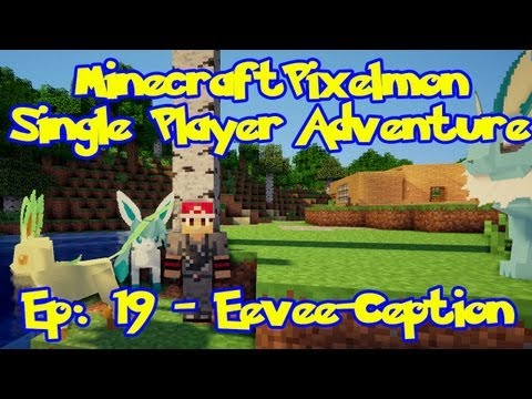 Pixelmon! Minecraft Pokemon Adventure: Episode 19, Eevee-ception!