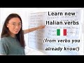 Learn 10 new Italian verbs adding prefix RI- to verbs you already know (subs)