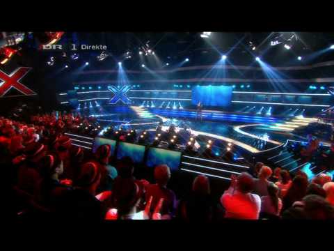 X Factor 2010 Denmark - Tine synger "Earth Song" Michael Jackson - Live show 2 [HD]