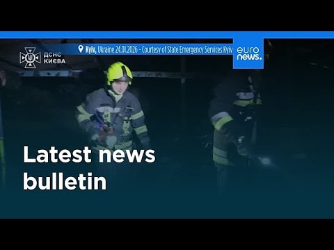 Latest news bulletin | January 25th, 2026 – Morning