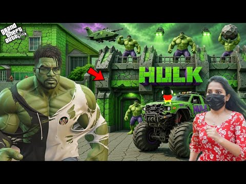 Franklin Saves HULK from Secret Villain – GTA 5
