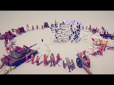 ALL GODS vs EVERY UNIT - Totally Accurate Battle Simulator TABS