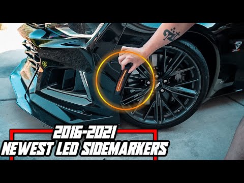 2016-2021 Chevy Camaro LED Sidemarkers - Diode Dynamics - FULL Install Guide!
