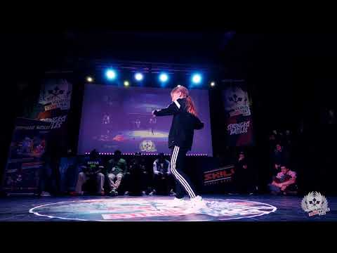 Vilnius Street Battle 2018 Hip Hop kids 1vs1 TOP 4 - Ema (LT) vs Marija (LT)