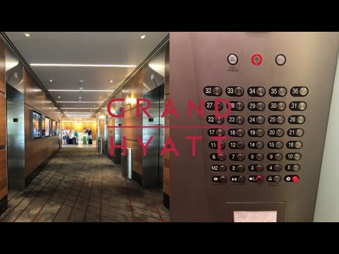 Wonderful Westinghouse High-Rise Traction Elevators-Grand Hyatt-San Francisco, CA